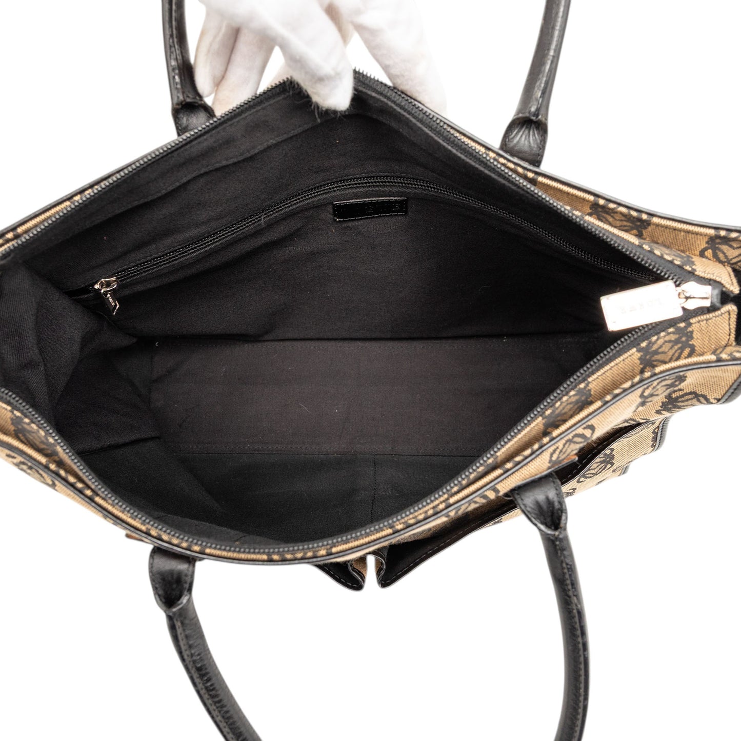 Loewe Anagram Canvas Repeat Tote