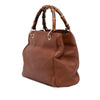 Gucci Small Calfskin Bamboo Shopper Satchel