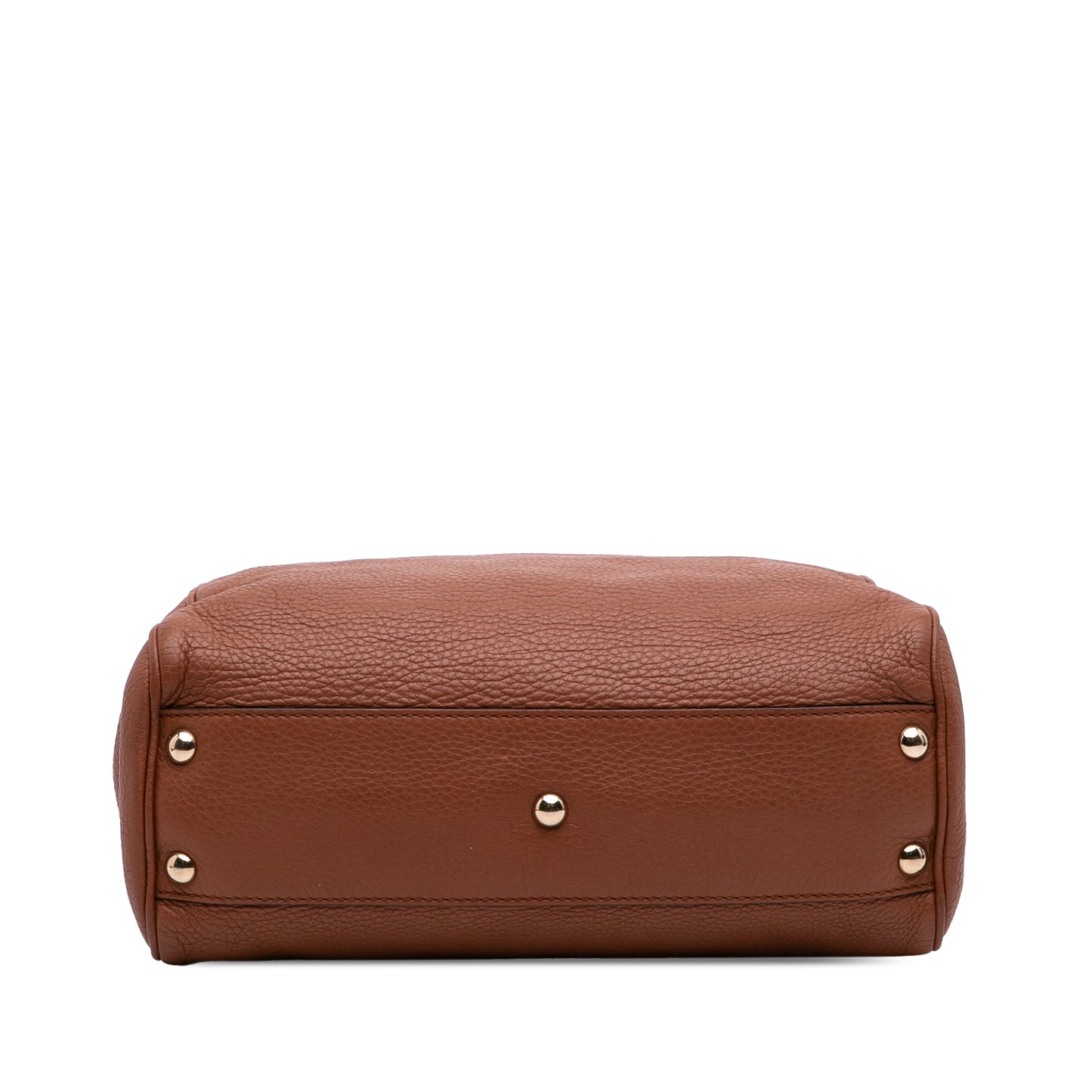 Gucci Small Calfskin Bamboo Shopper Satchel