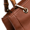 Gucci Small Calfskin Bamboo Shopper Satchel
