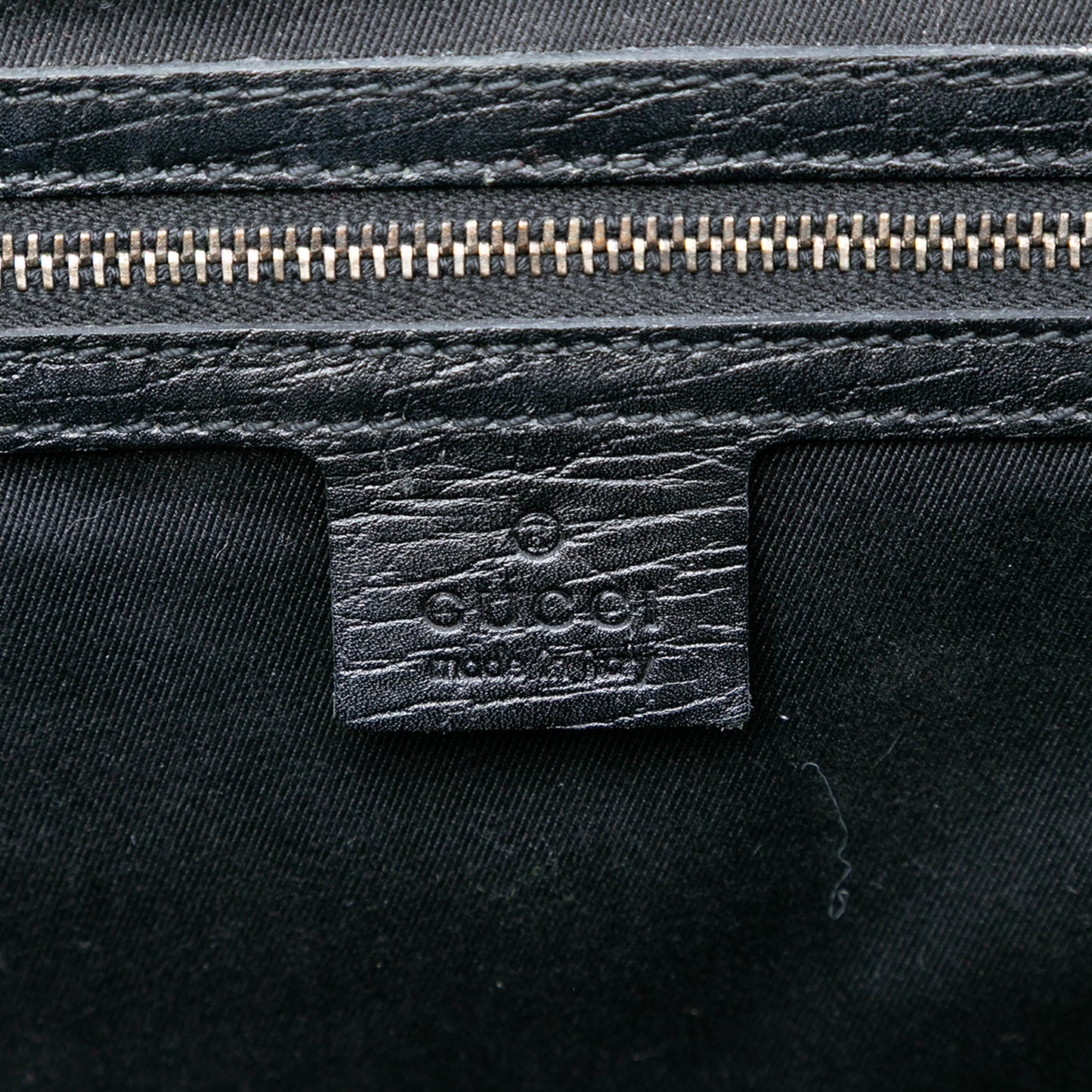 Gucci GG Canvas Bamboo Bullet Shoulder Bag