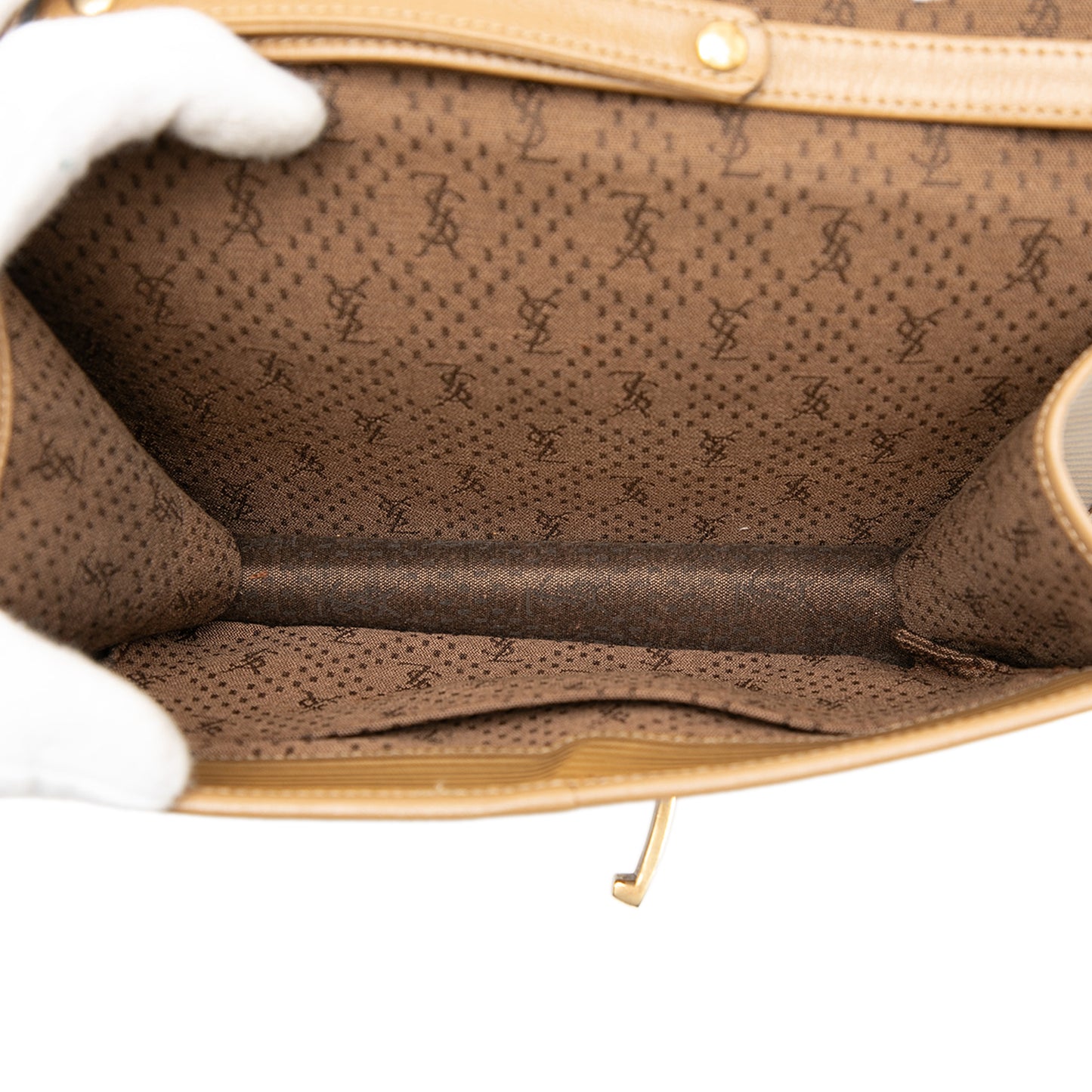 Yves Saint Laurent Coated Canvas Crossbody