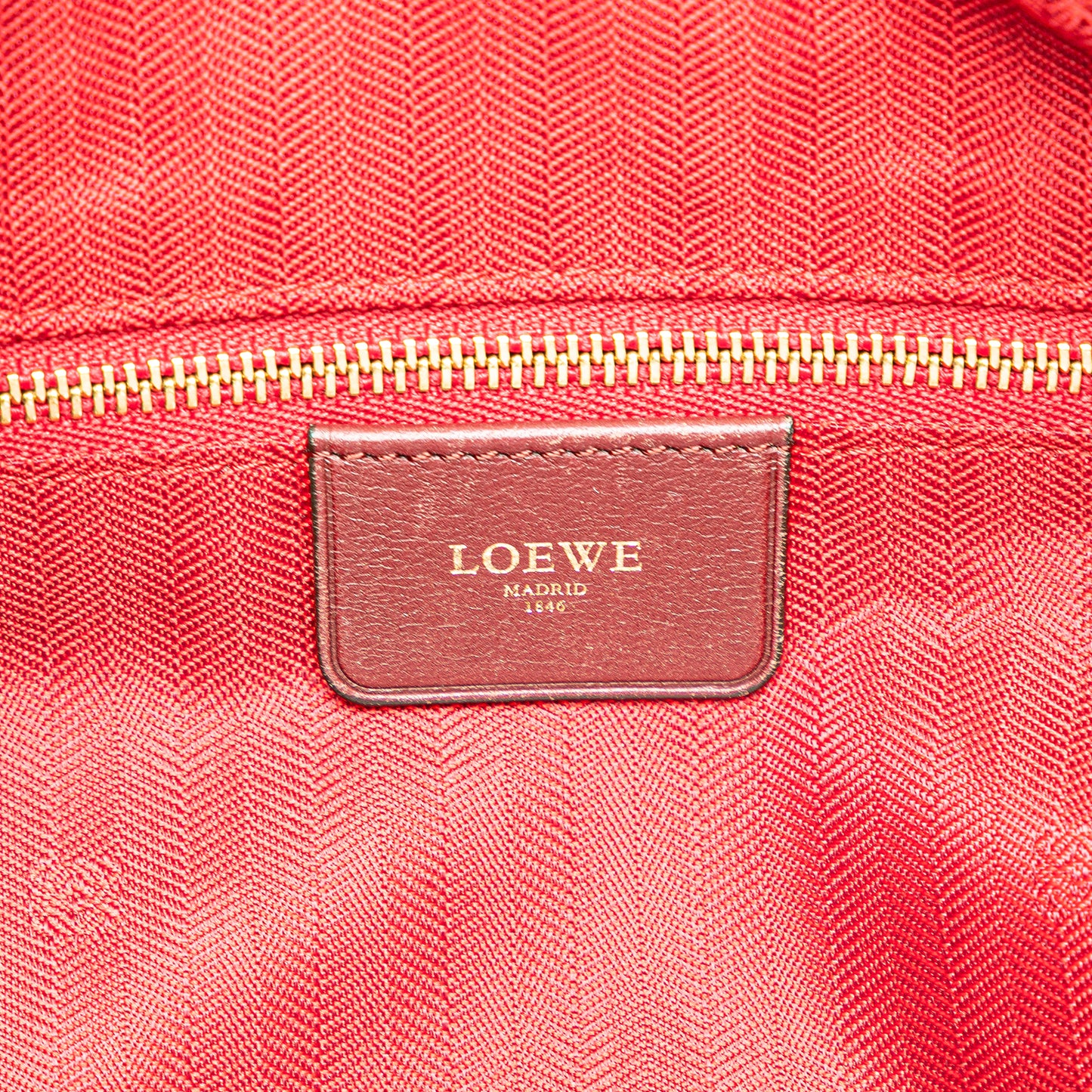 Loewe Leather Fusta 25