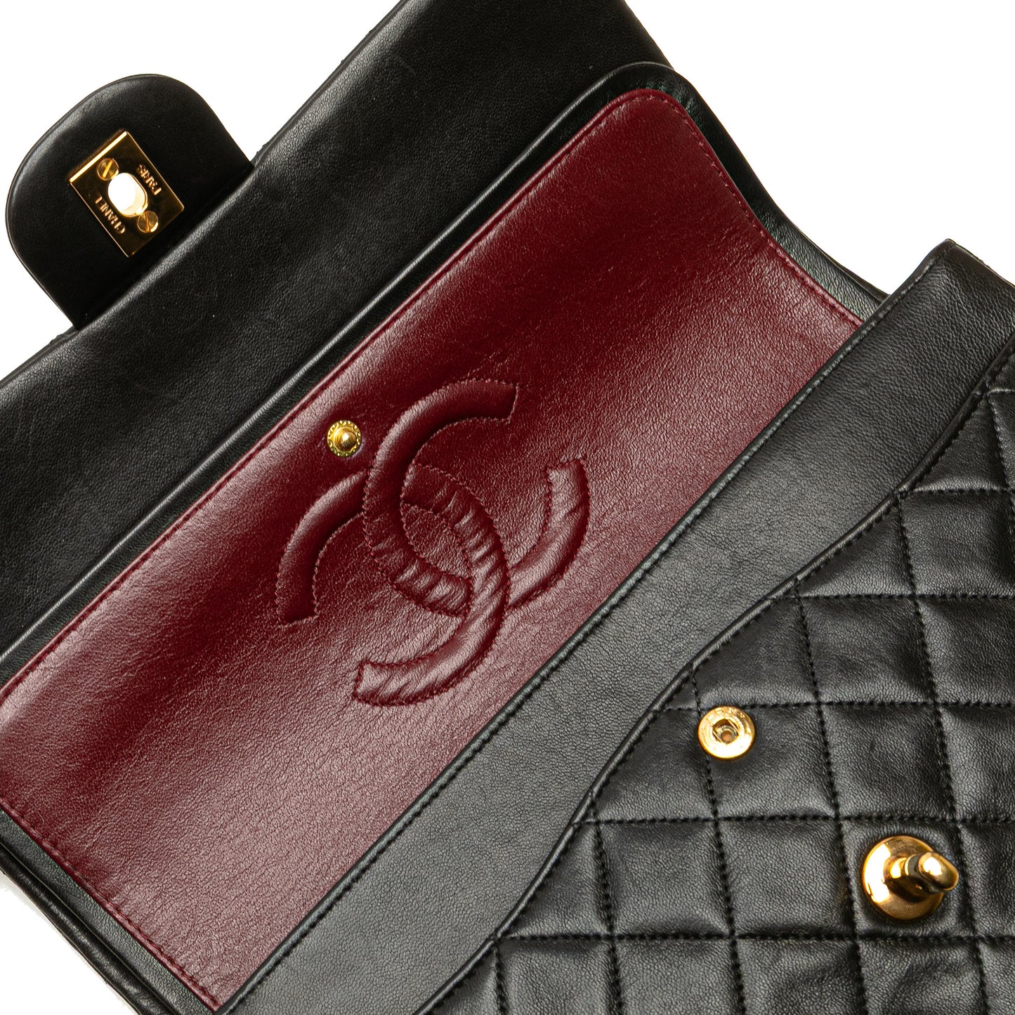 Chanel Medium Classic Lambskin Double Flap