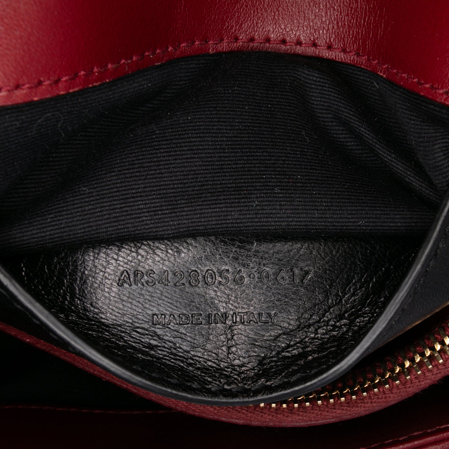YSL Medium Calfskin and Suede Chevron Monogram College Satchel