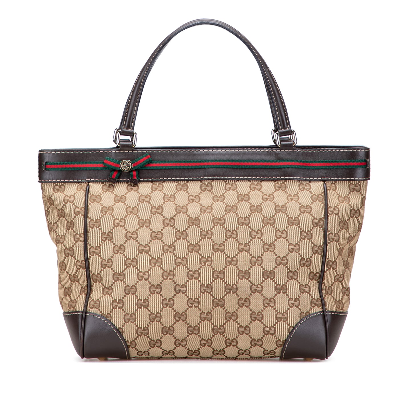 Gucci GG Canvas Web Mayfair Tote