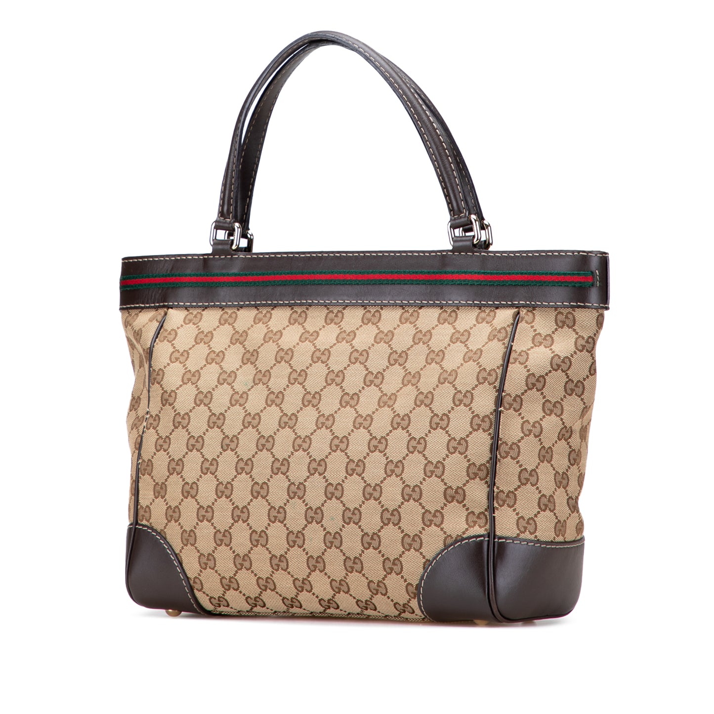 Gucci GG Canvas Web Mayfair Tote