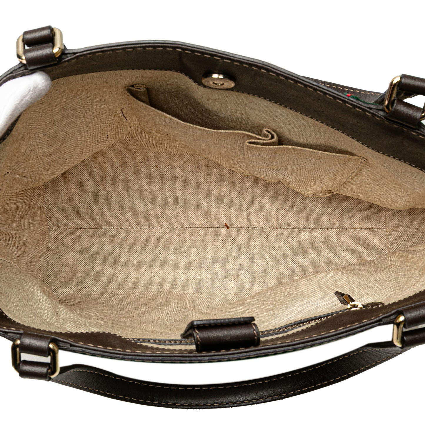 Gucci GG Canvas Web Mayfair Tote