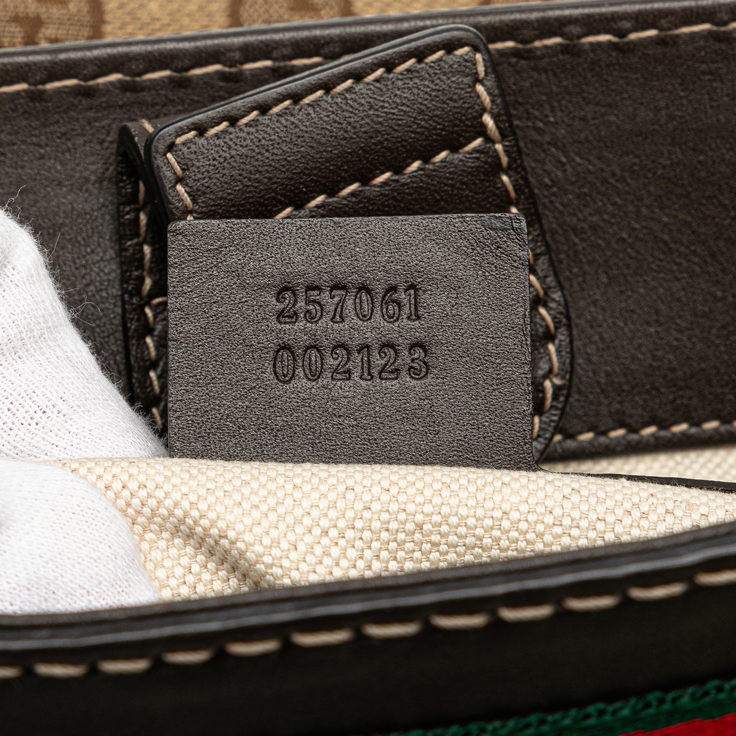 Gucci GG Canvas Web Mayfair Tote