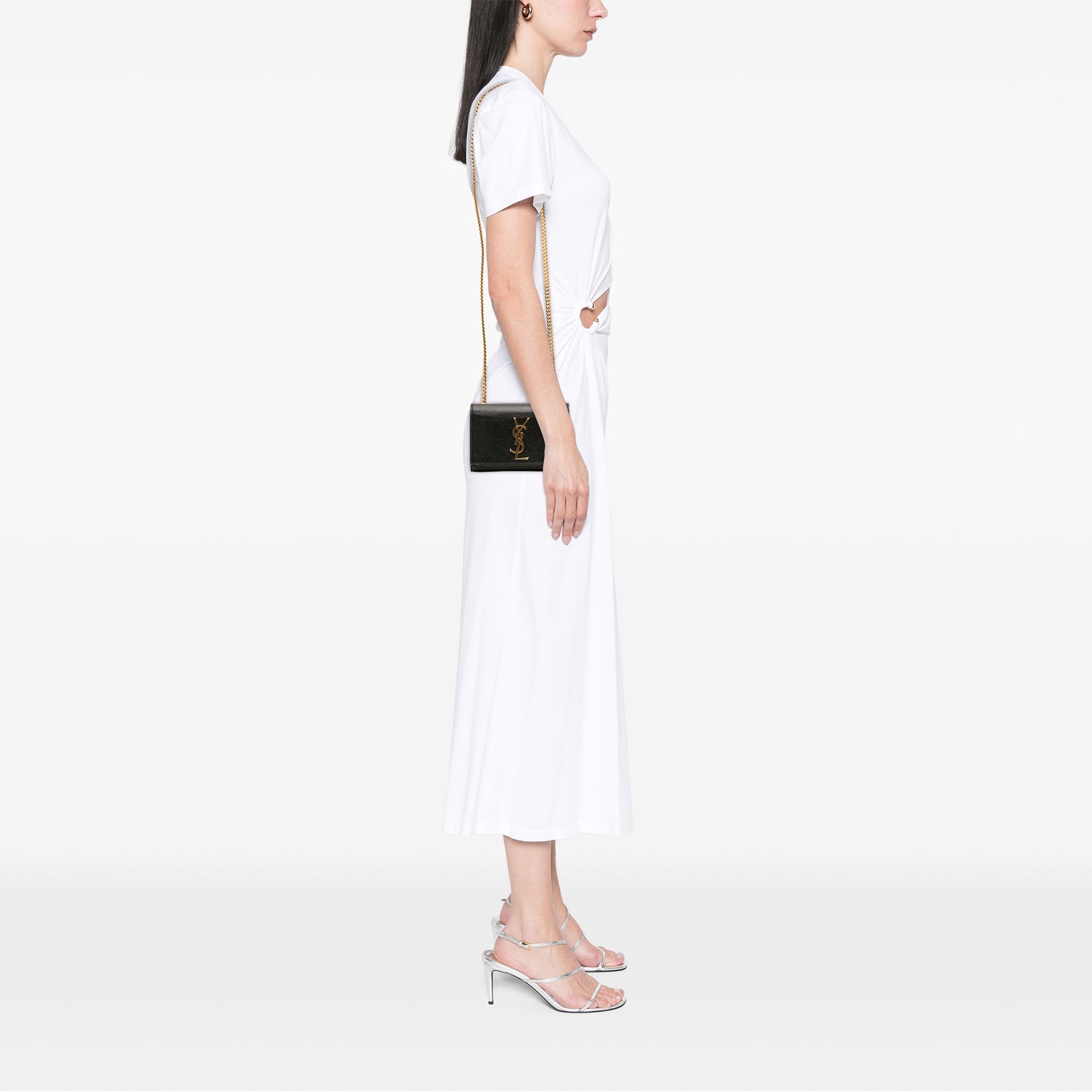 YSL Small Leather Monogram Kate Crossbody