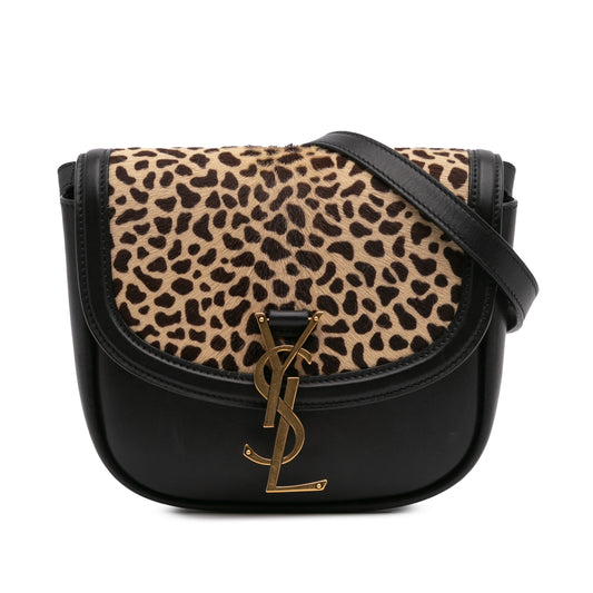 YSL Small Leopard Print Kaia Crossbody