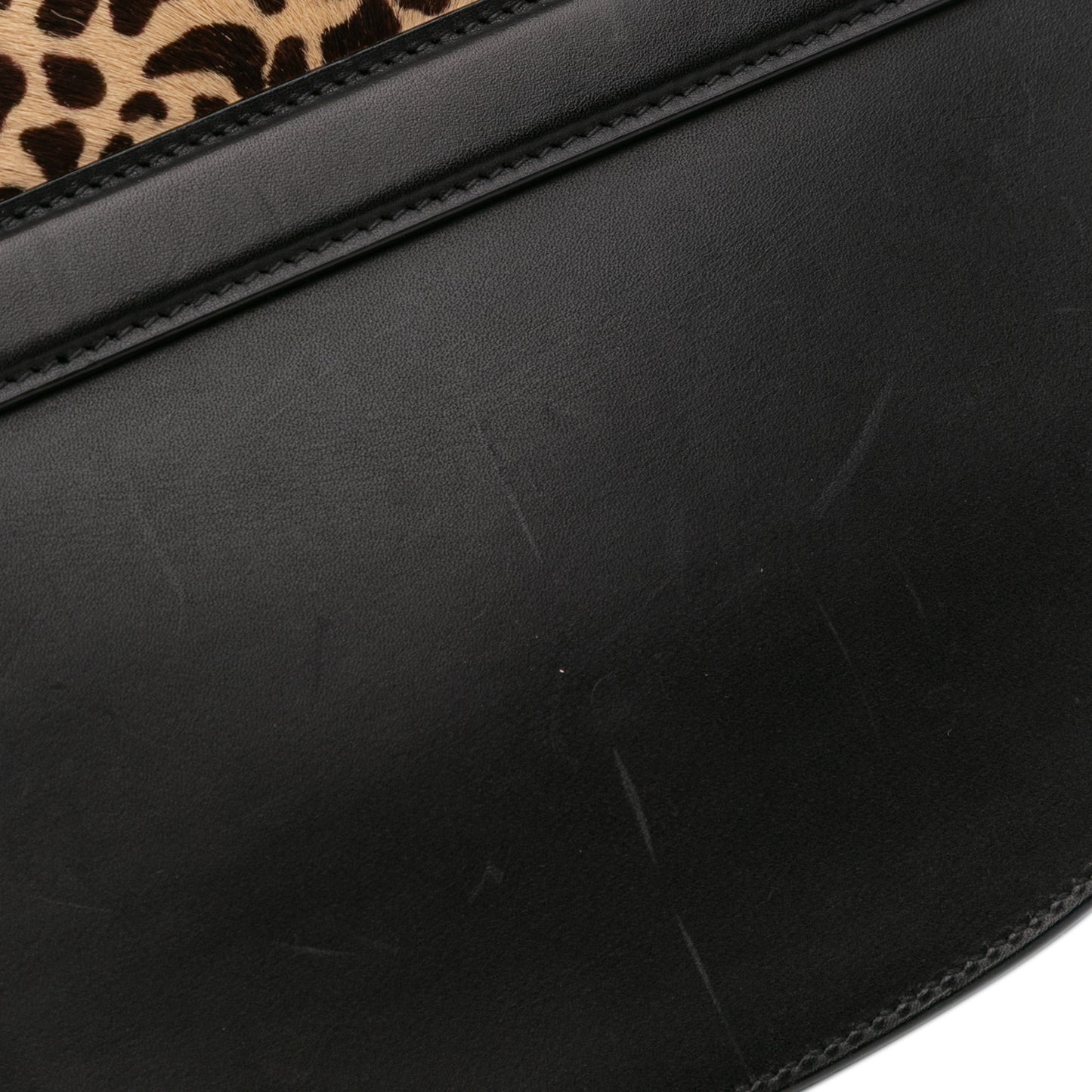 YSL Small Leopard Print Kaia Crossbody