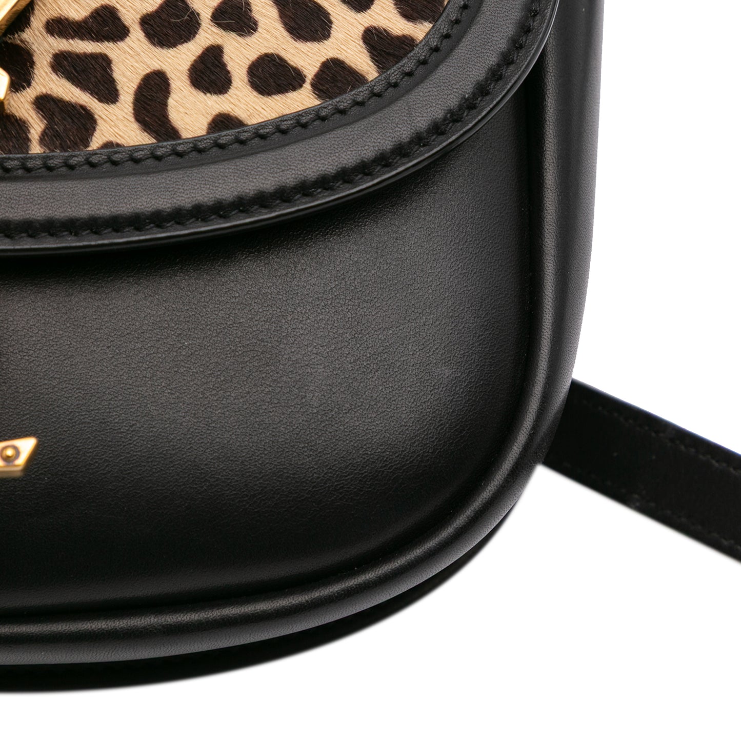 YSL Small Leopard Print Kaia Crossbody