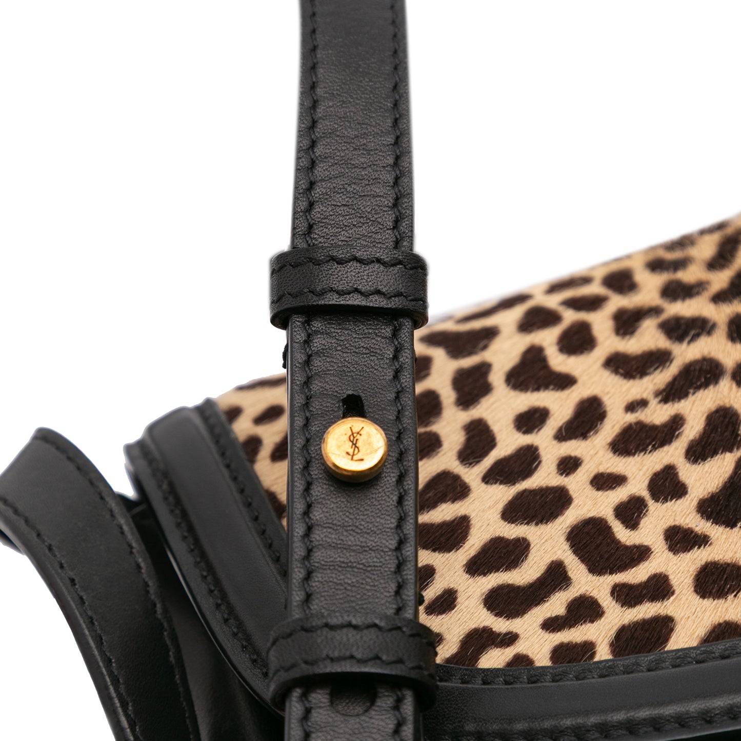 YSL Small Leopard Print Kaia Crossbody