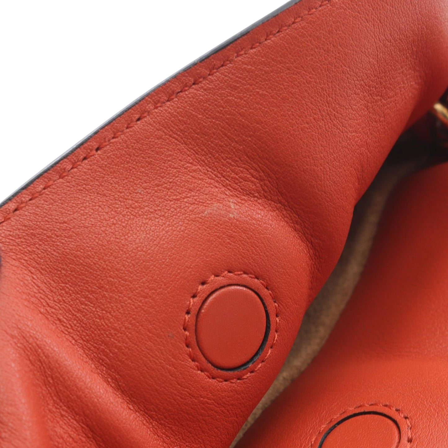 Loewe Nano Leather Flamenco Knot Chain Crossbody