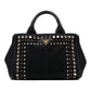 Prada Small Canvas Canapa Bijoux Satchel