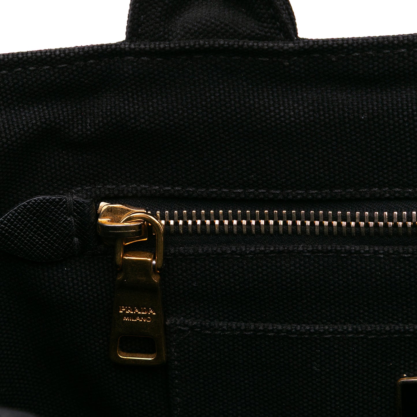 Prada Small Canvas Canapa Bijoux Satchel