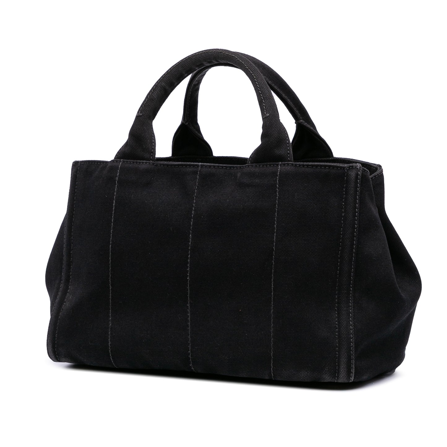 Prada Small Canvas Canapa Bijoux Satchel