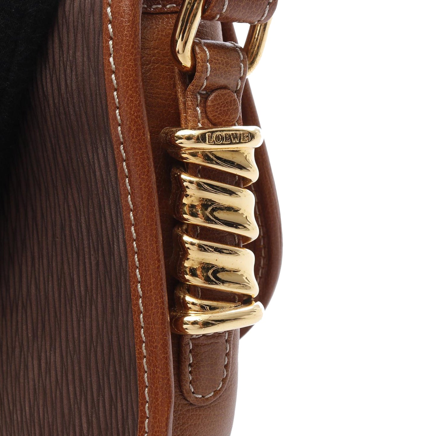 Loewe Leather Velasquez Twist Crossbody