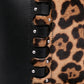 Alaia Leopard Le Hinge Tote Bag