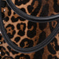 Alaia Leopard Le Hinge Tote Bag