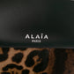 Alaia Leopard Le Hinge Tote Bag