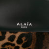 Alaia Leopard Le Hinge Tote Bag