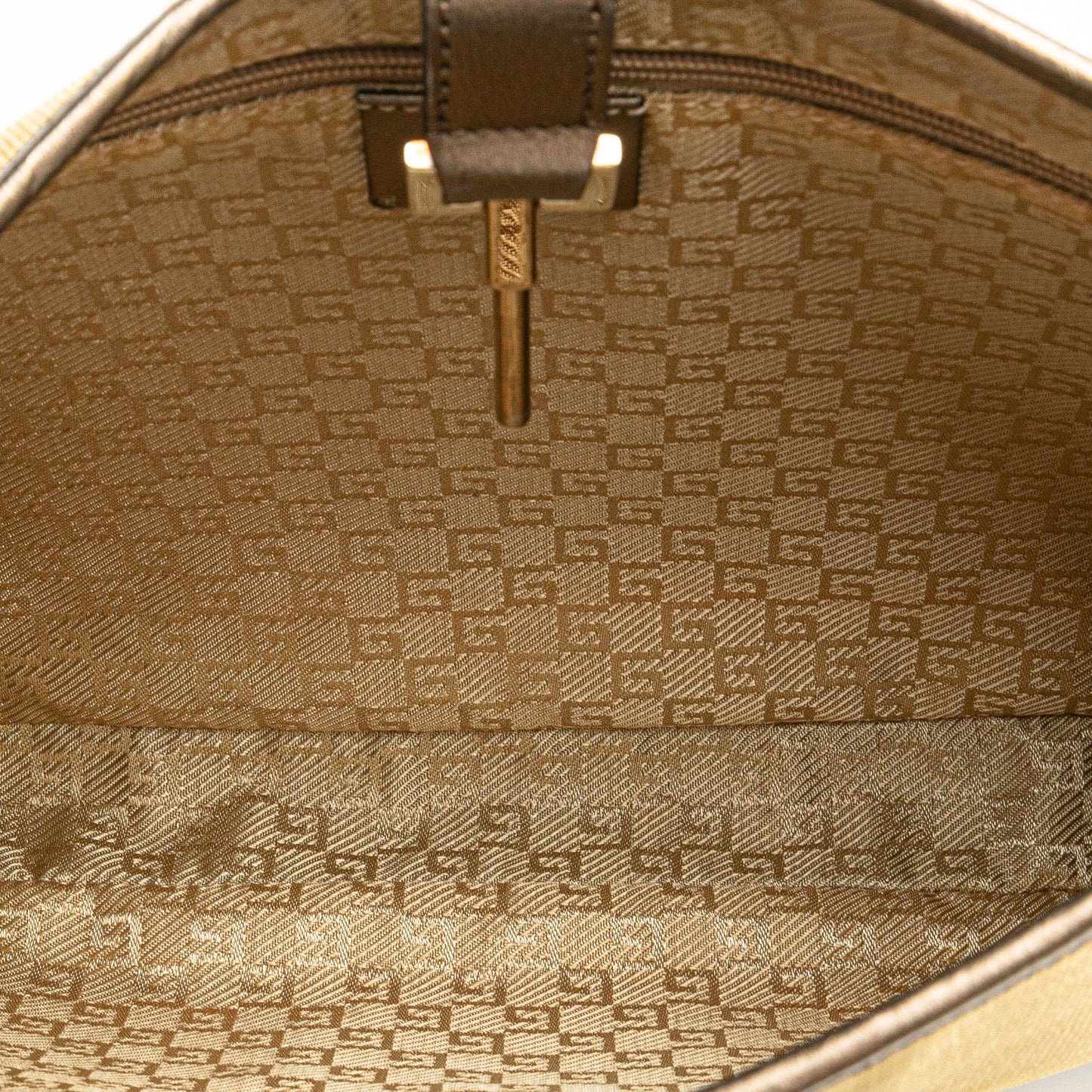 Gucci Canvas Web Jackie Shoulder Bag