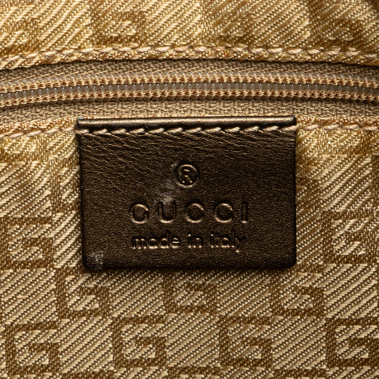 Gucci Canvas Web Jackie Shoulder Bag