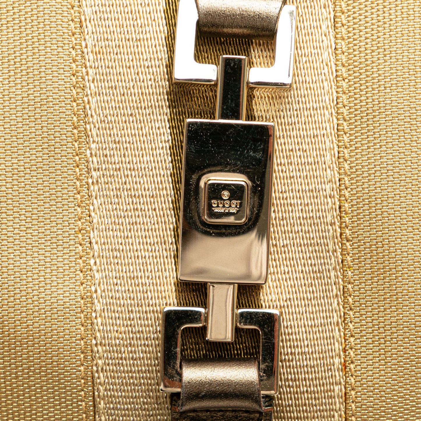 Gucci Canvas Web Jackie Shoulder Bag