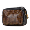 Fendi Zucca Coated Canvas Camera Crossbody