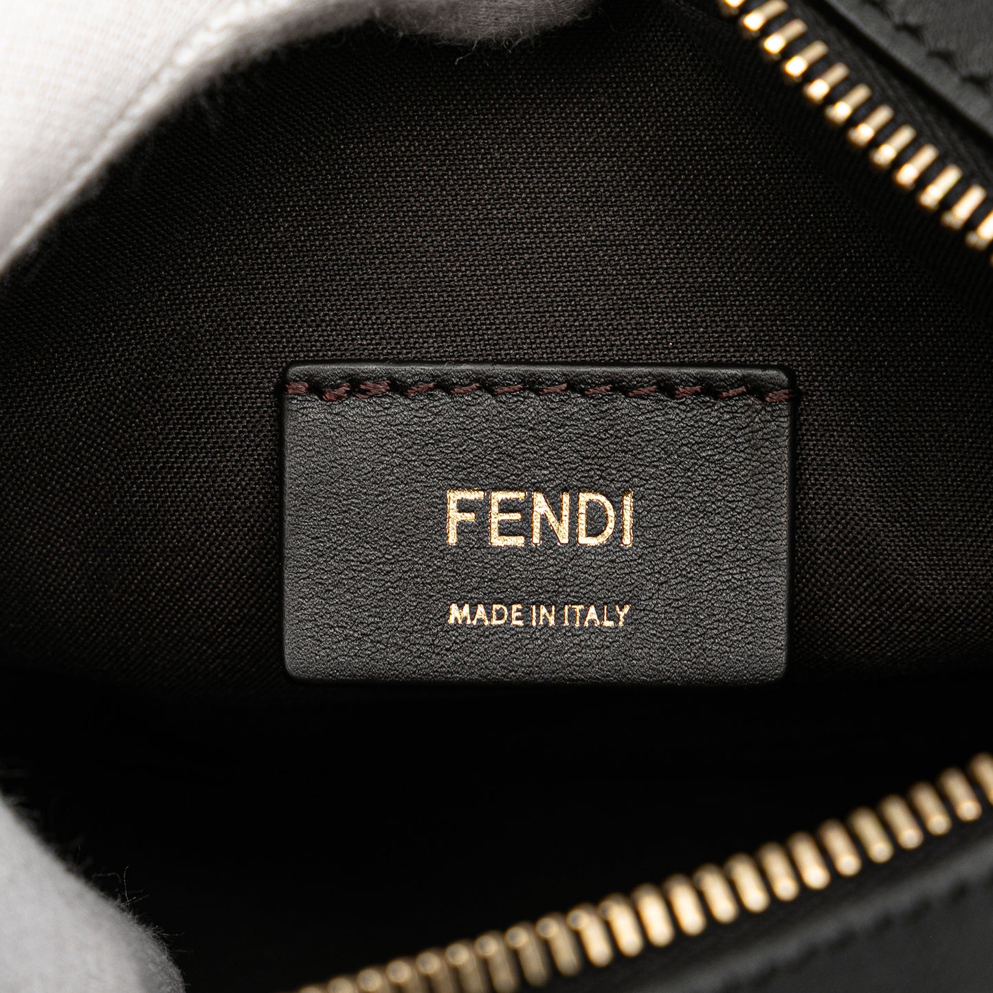 Fendi Zucca Coated Canvas Camera Crossbody