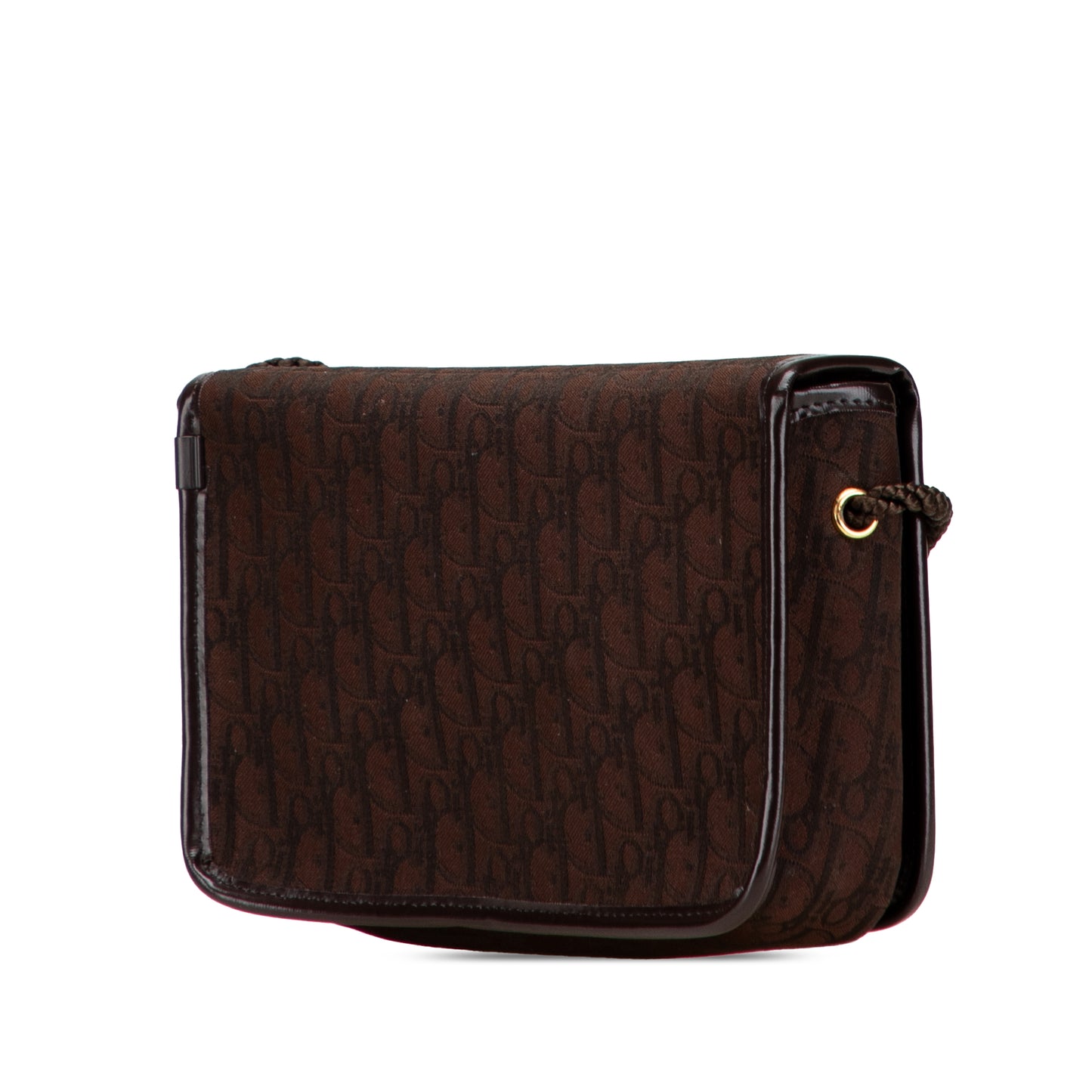 Dior Diorissimo Trotter Canvas Flap Crossbody