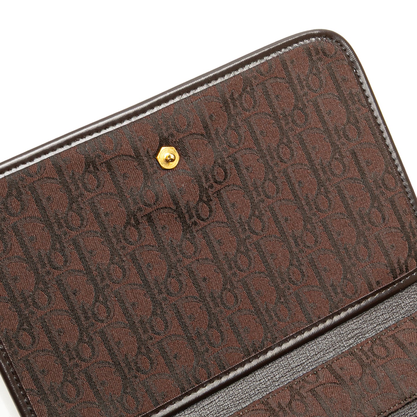 Dior Diorissimo Trotter Canvas Flap Crossbody