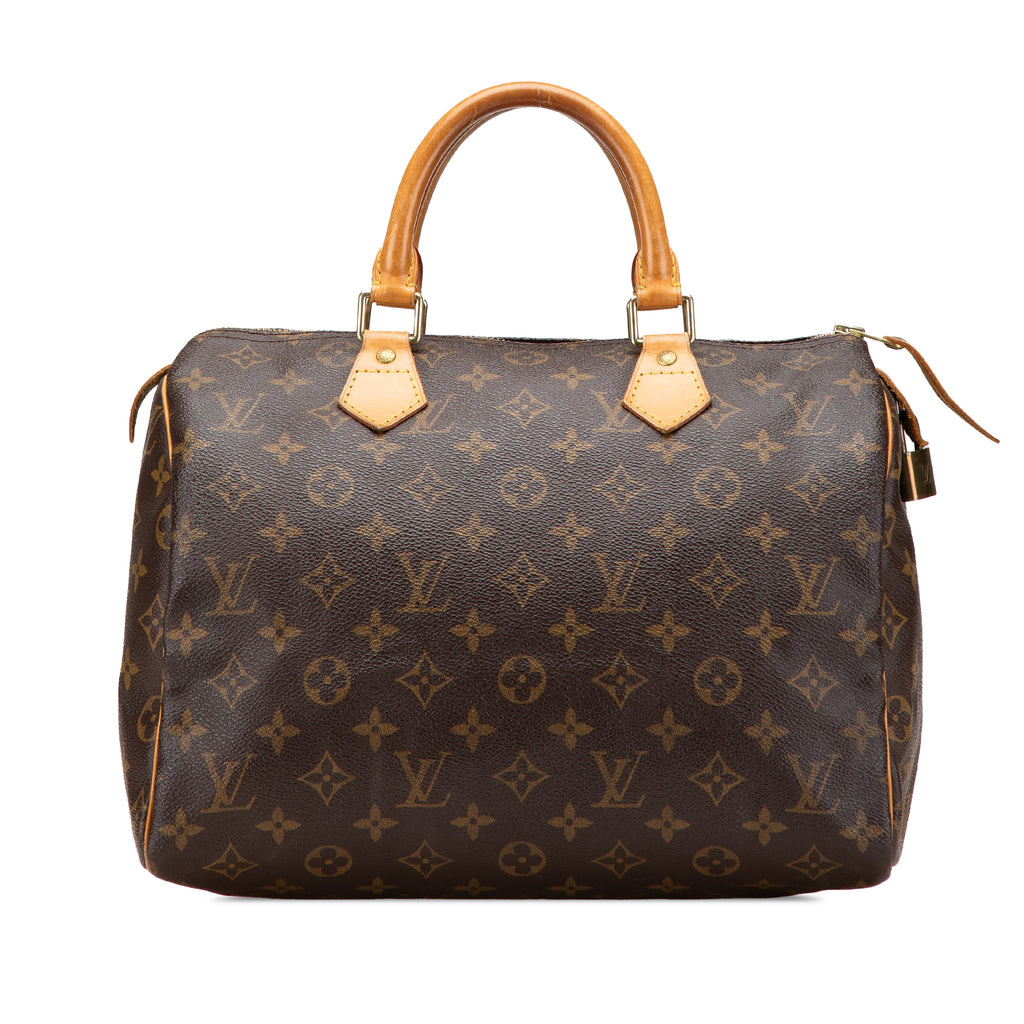 Louis Vuitton Monogram Speedy 30 Bag