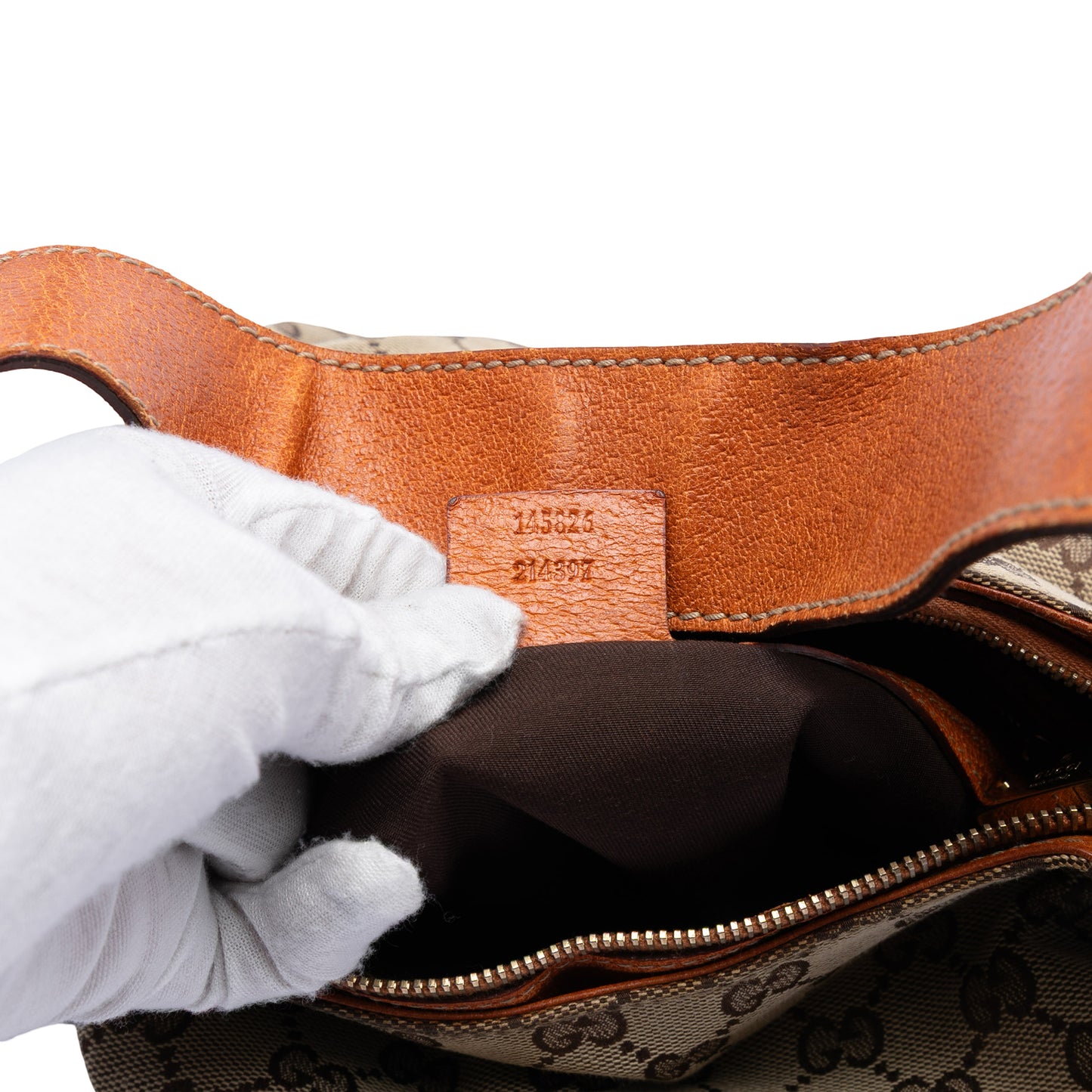 Gucci GG Canvas Horsebit Creole Hobo Bag