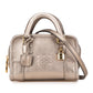Loewe Micro Metallic Leather Amazona Satchel
