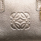 Loewe Micro Metallic Leather Amazona Satchel