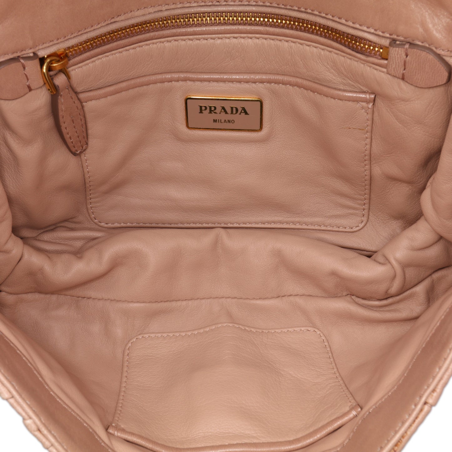 Prada Nappa Gaufre Resin Chain Shoulder Bag