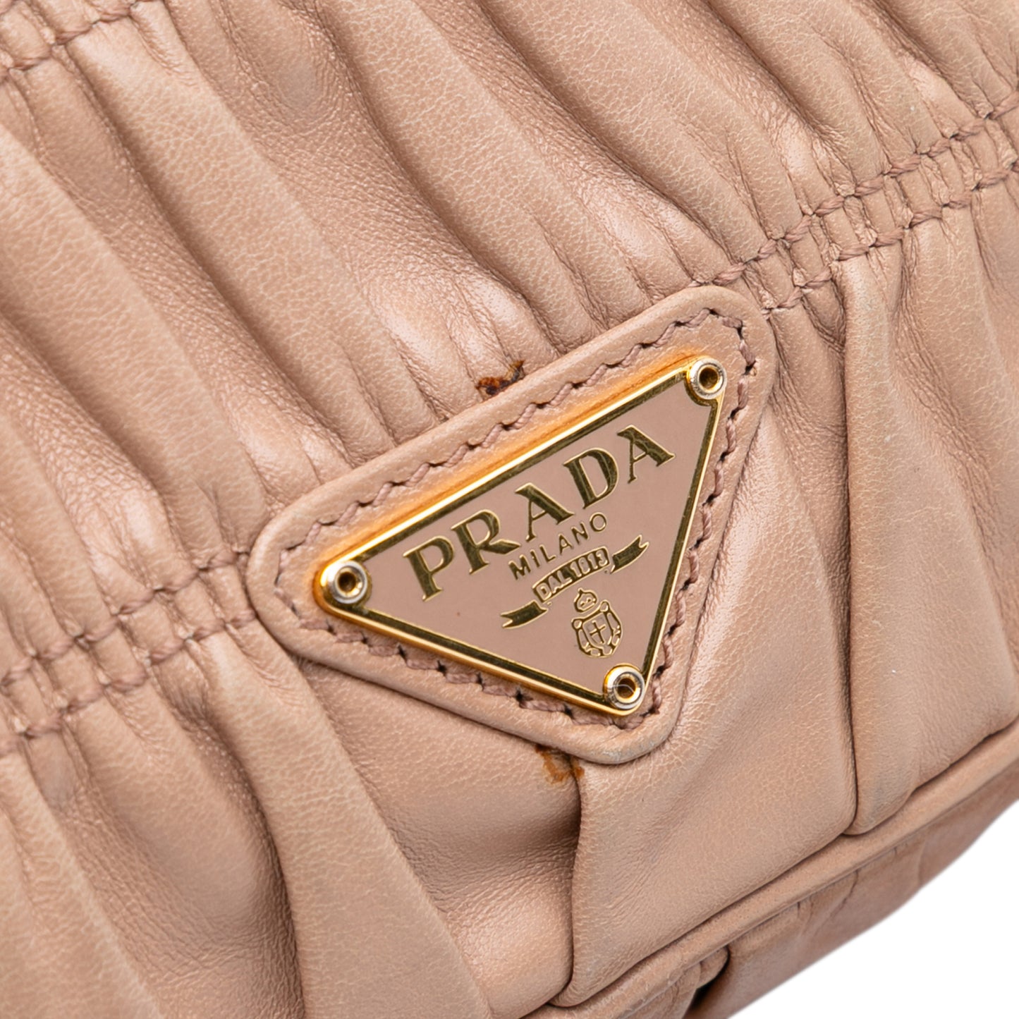 Prada Nappa Gaufre Resin Chain Shoulder Bag