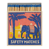 Square match box
