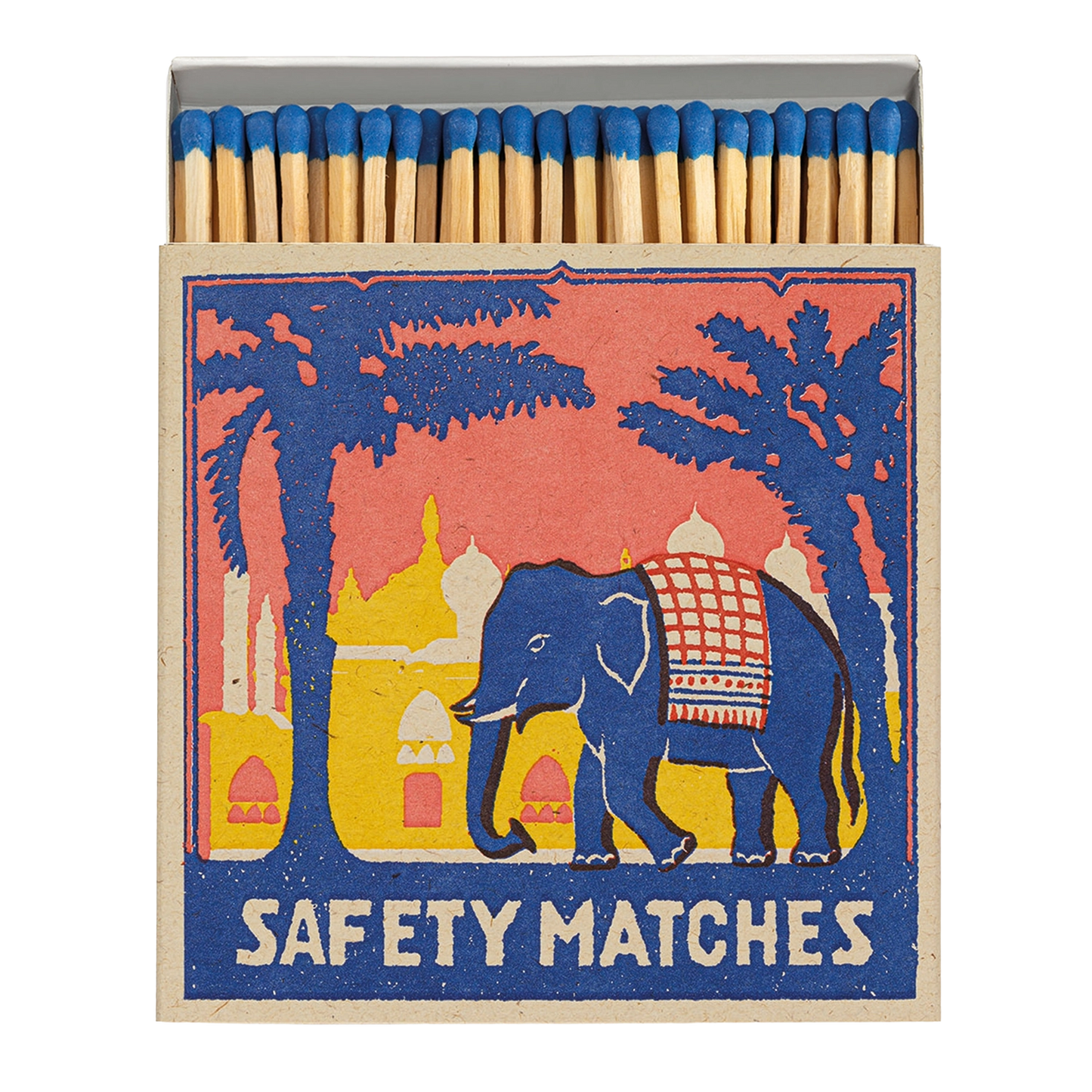 Square match box