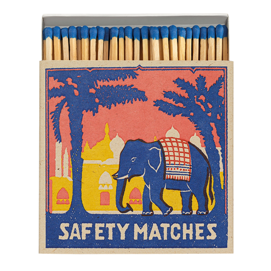 Square match box