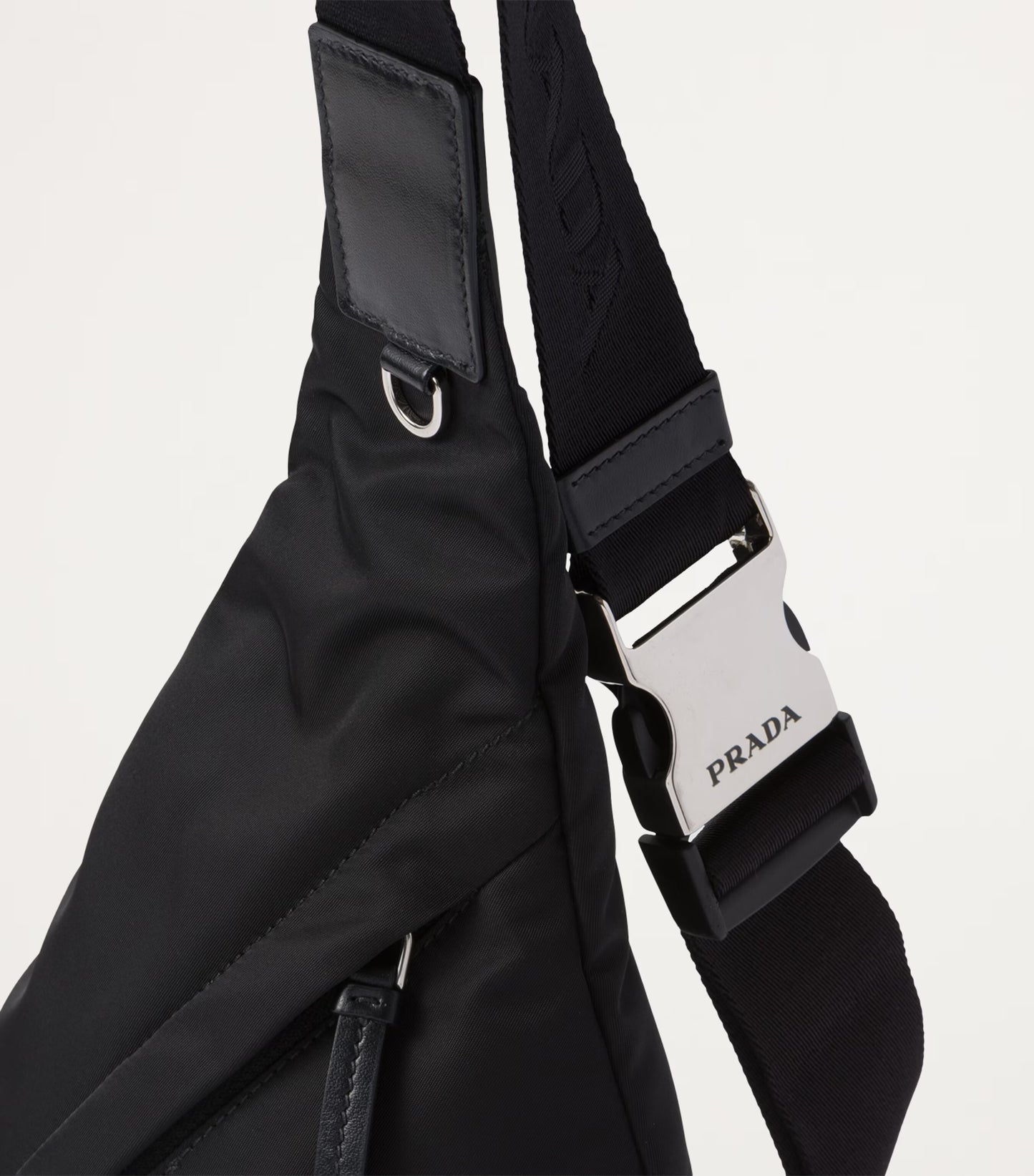 Prada Re-Nylon and leather backpack