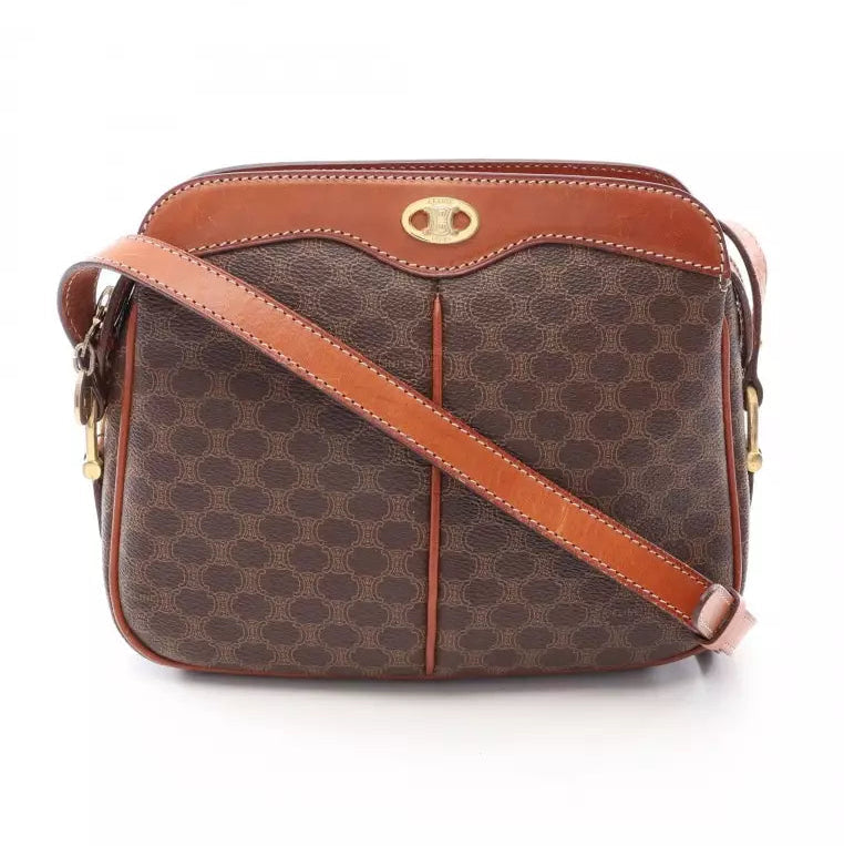Celine Macadam Coated Canvas Crossbody