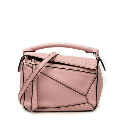 Loewe Mini Calfskin Puzzle Satchel