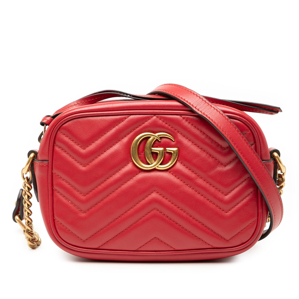 Gucci Mini GG Marmont Matelasse Leather Crossbody