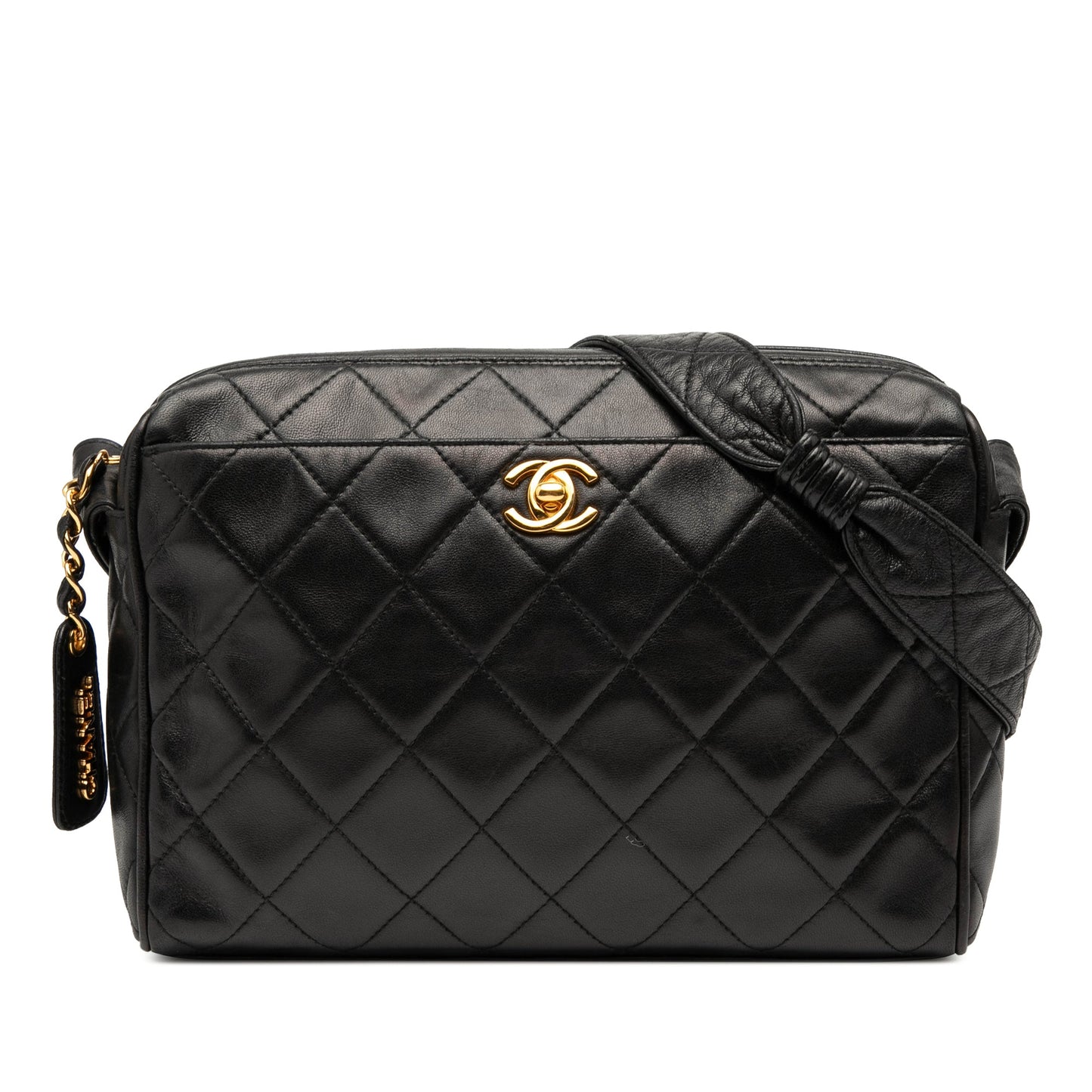 Chanel CC Quilted Lambskin Camera Bag