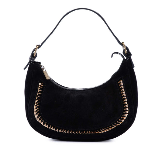 Celine Suede Ava Shoulder Bag
