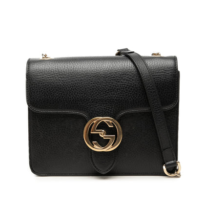 Gucci Small Dollar Calfskin Interlocking G Crossbody